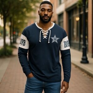 Men's Large Fanatics Dallas Cowboys Long sleeve Shirt